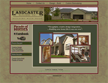 Tablet Screenshot of landcasterbuilders.com